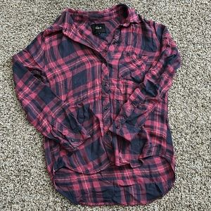 Rails Hunter Button Down Plaid Shirt